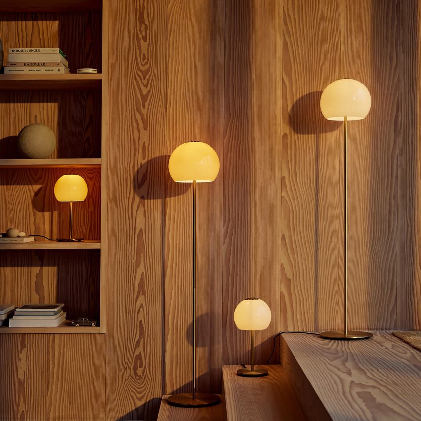 Ball Glass lights by Frandsen