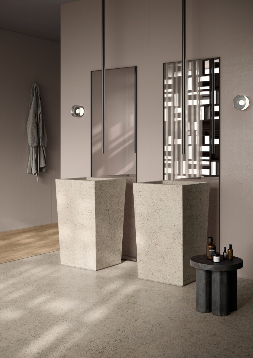 Elements Pebbles tiles by Casalgrande Padana