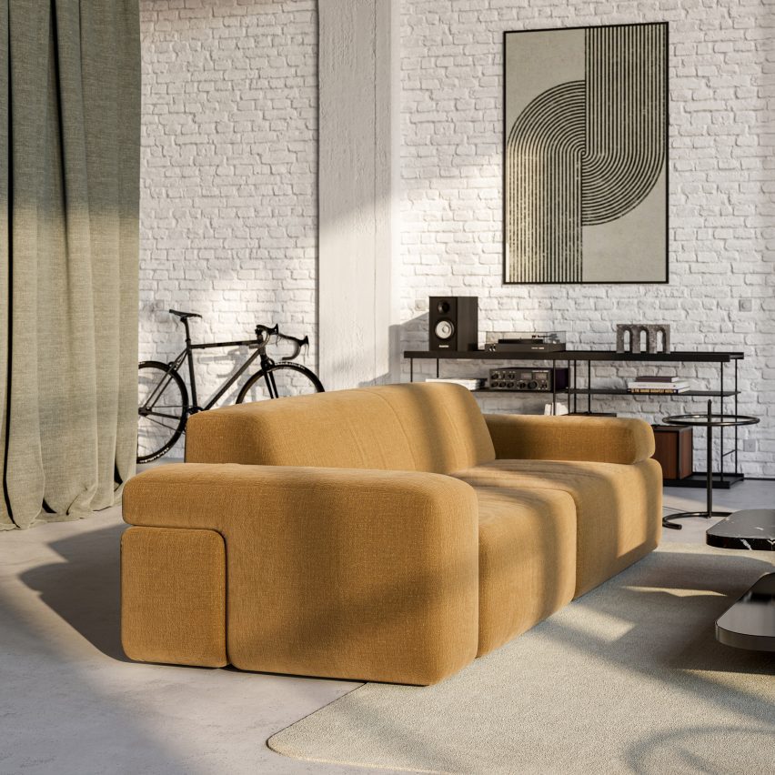 Soft Stone sofa by Gabriel Tan for ClassiCon