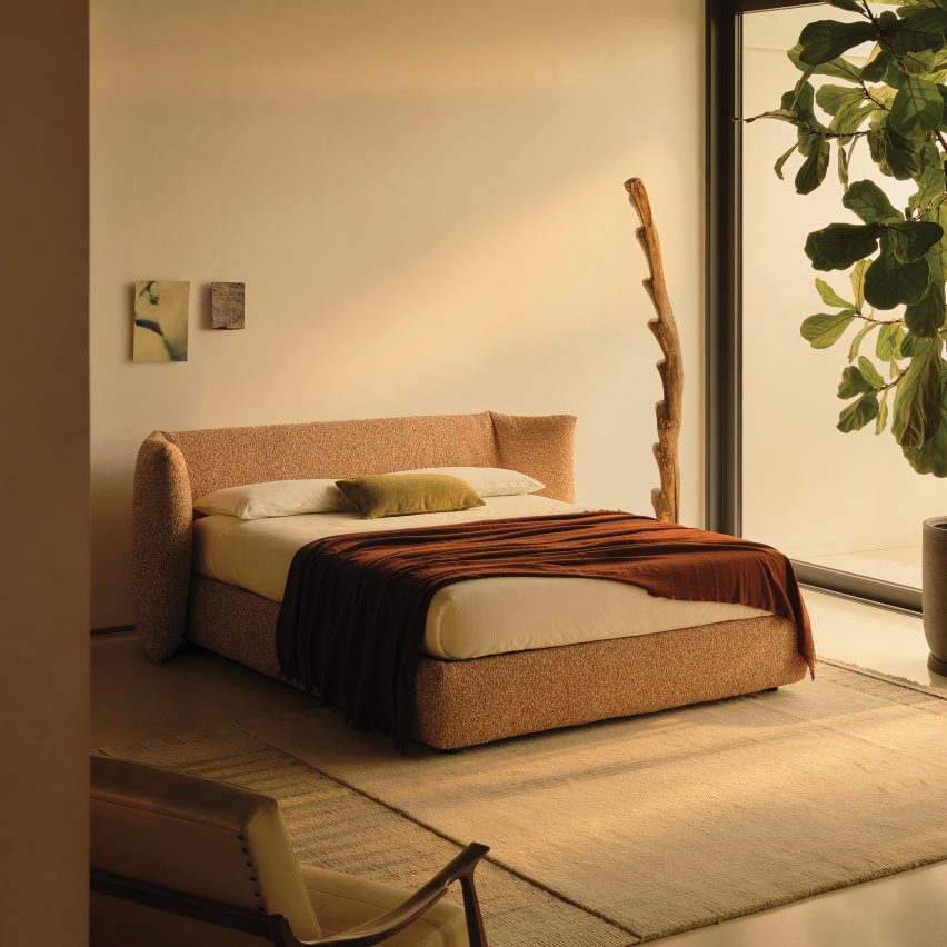 Milo bed by Bolzan