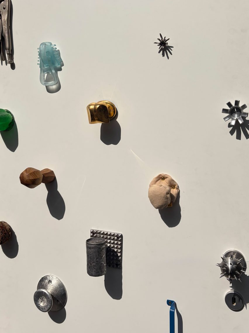 Lots of door handles