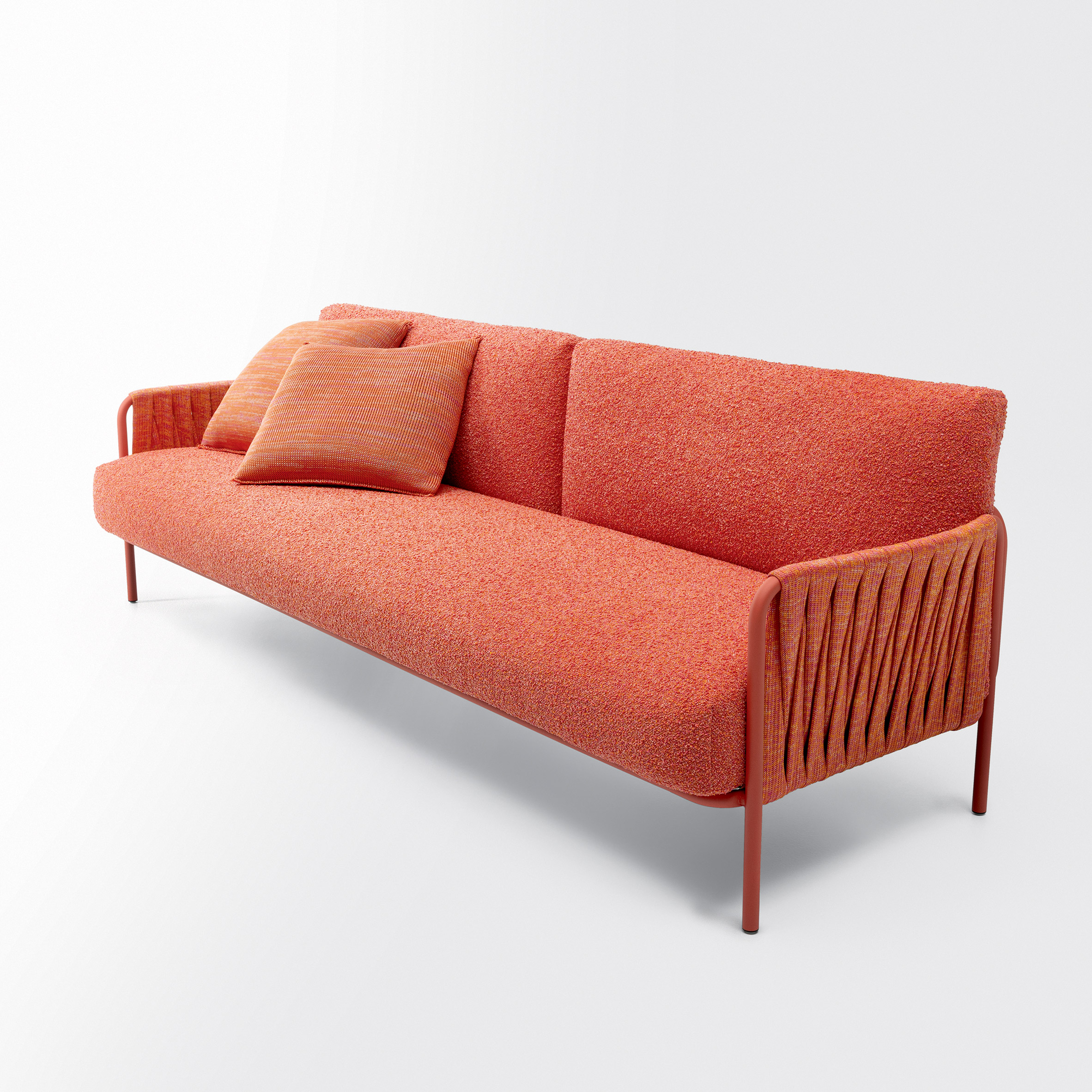 Plissé sofa by Bertrand Lejoli for Paola Lenti