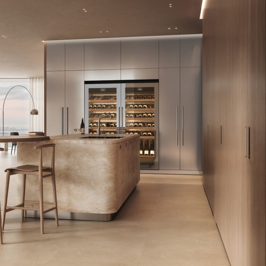 Kora kitchen by Antonio Citterio for Arclinea