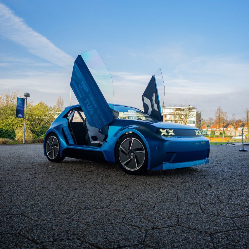 ARIA repairable electric car concept by TU/ecomotive group