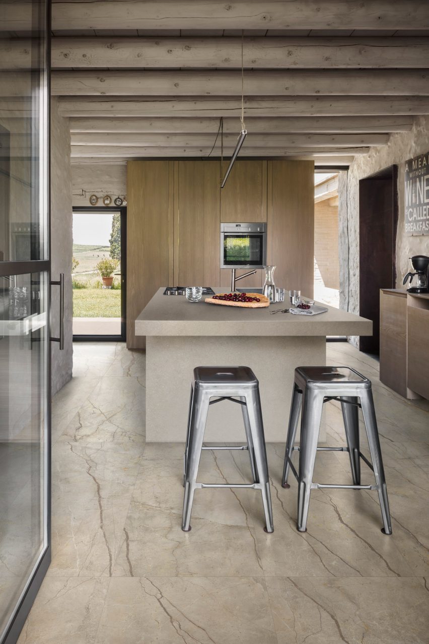 Mystone Silver Root tiles by Marazzi