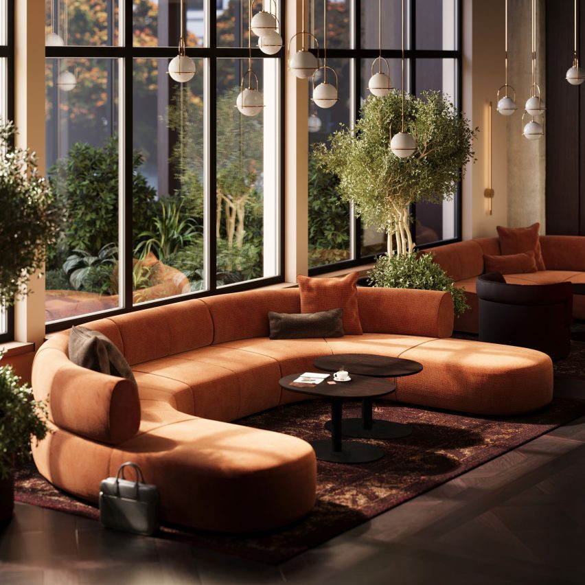 Terrain modular seating by Webb for Connection