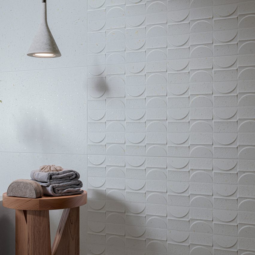 Arkemia tiles by Cristacer
