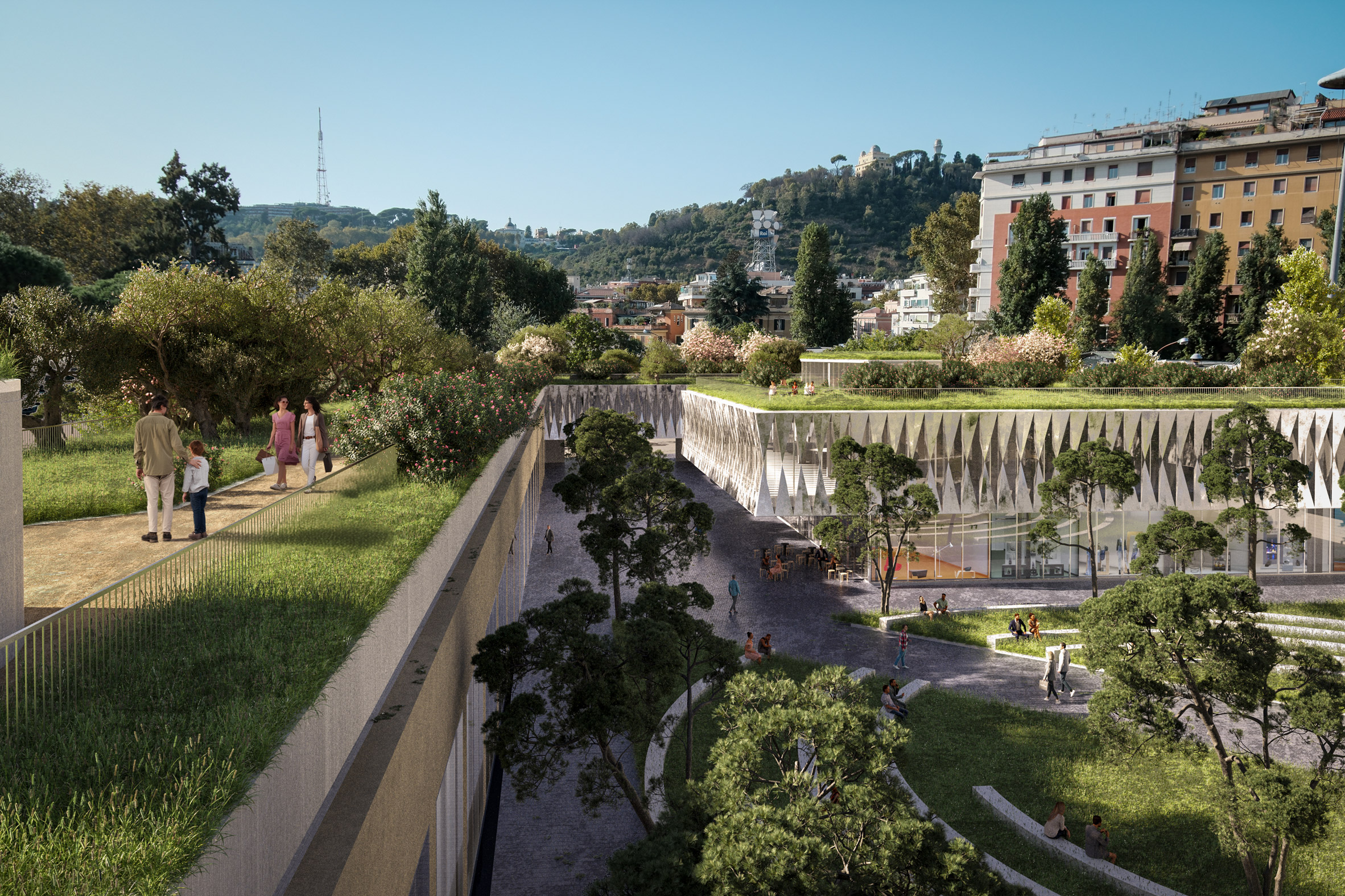 Stefano boeri architetti plans for cultural hub in Rome