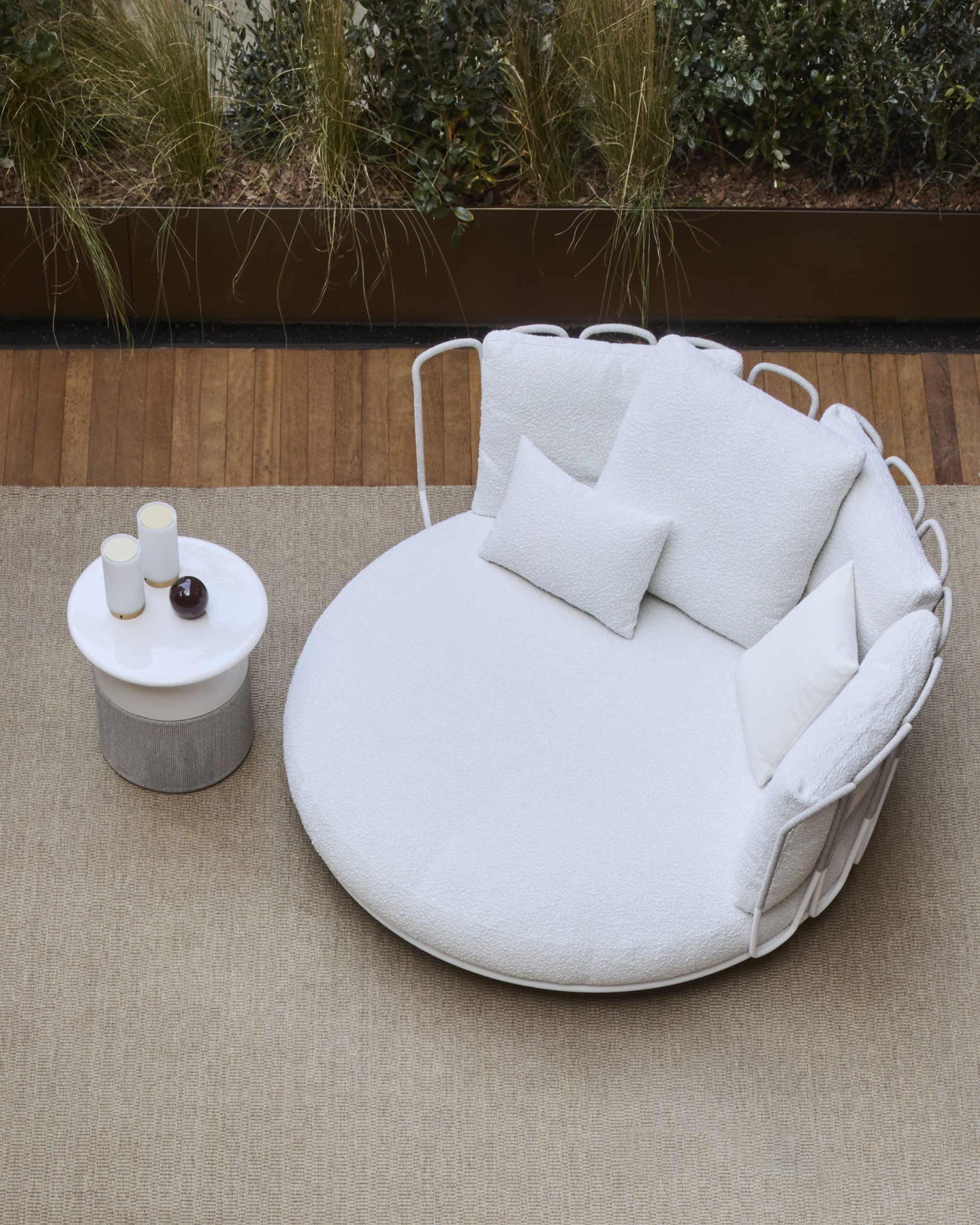 Margherì outdoor furniture collection by Monica Armani for Flexform
