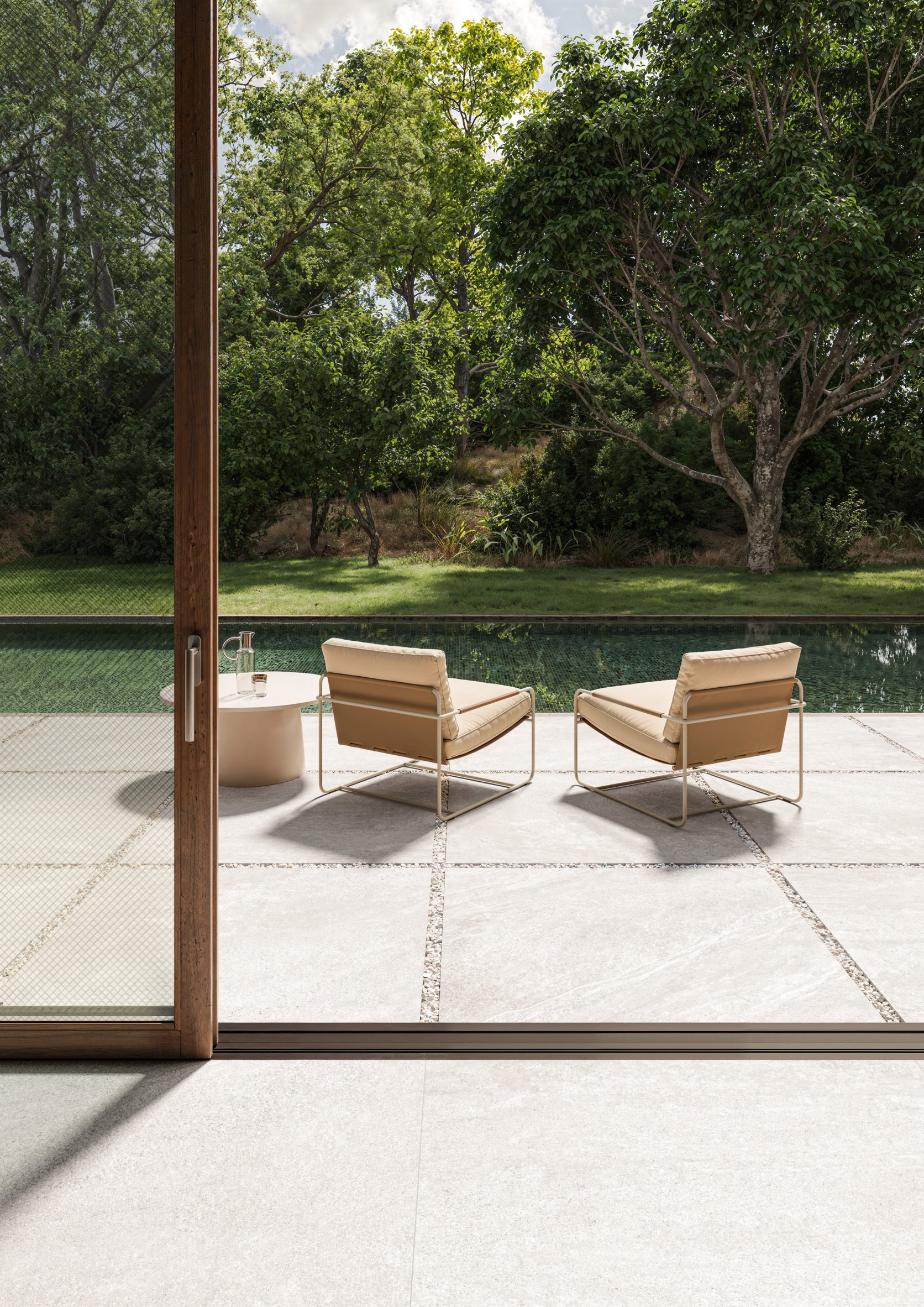 Saxum outdoor tile by Casalgrande Padana