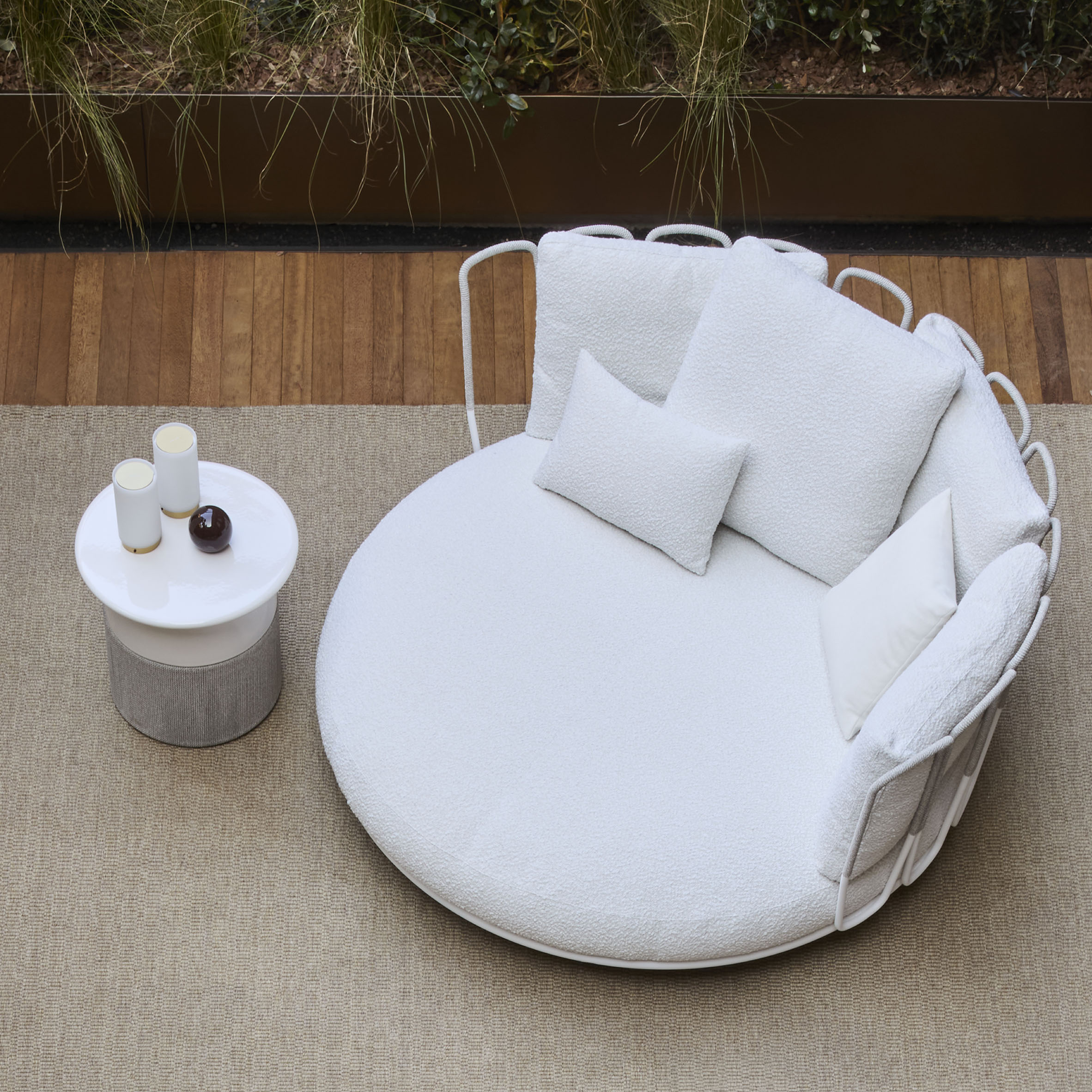 Margherì outdoor furniture collection by Monica Armani for Flexform