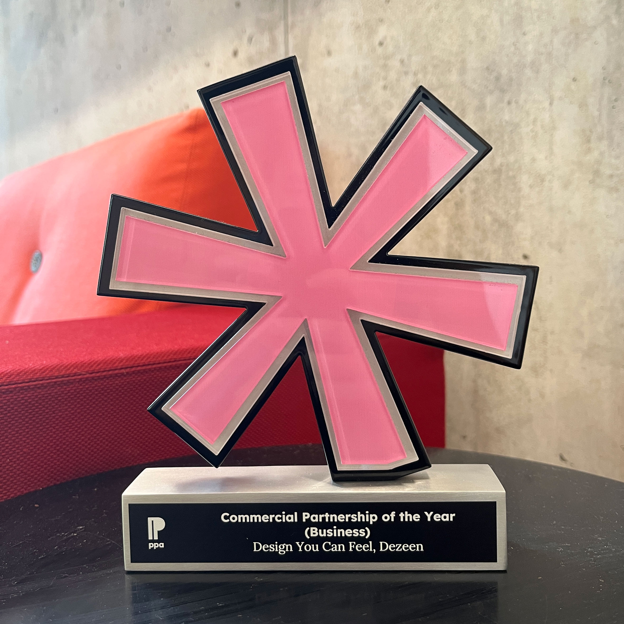 PPA Award trophy
