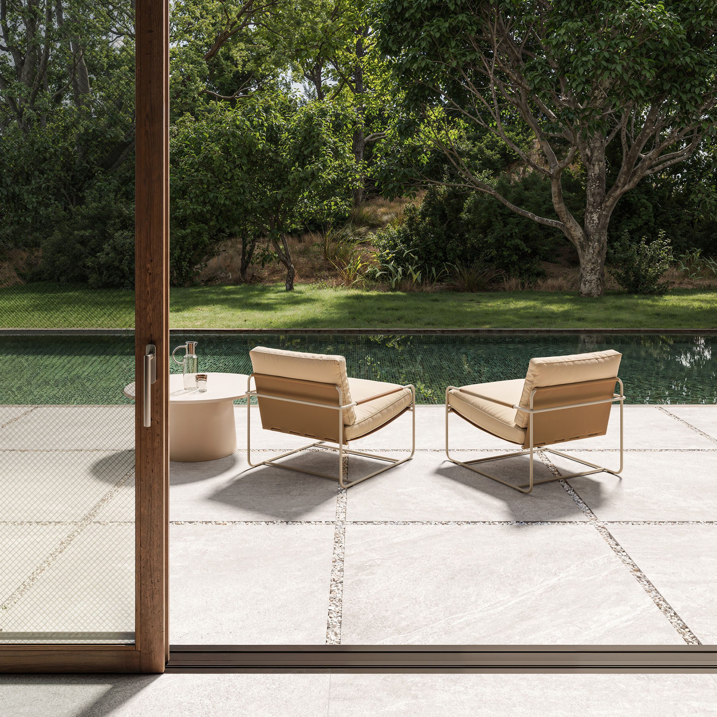 Saxum outdoor tile by Casalgrande Padana