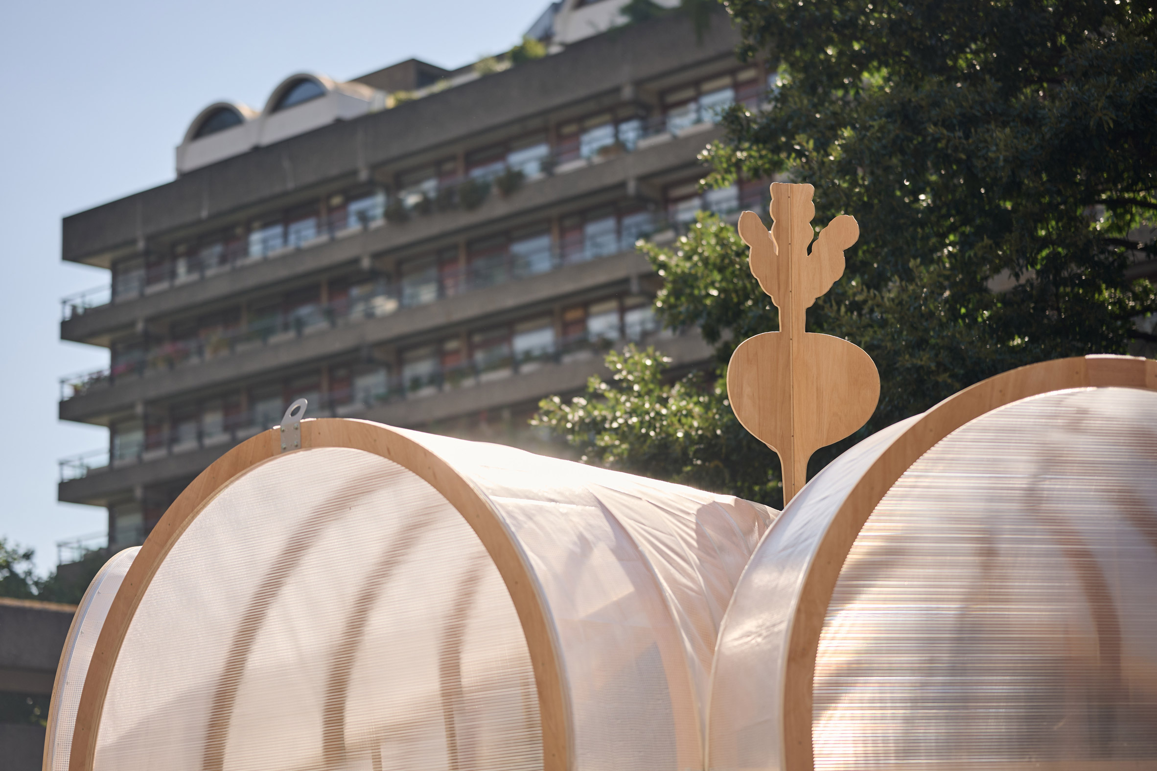 Greenhouse at the Barbican by Studio Folk Architects and Raskl