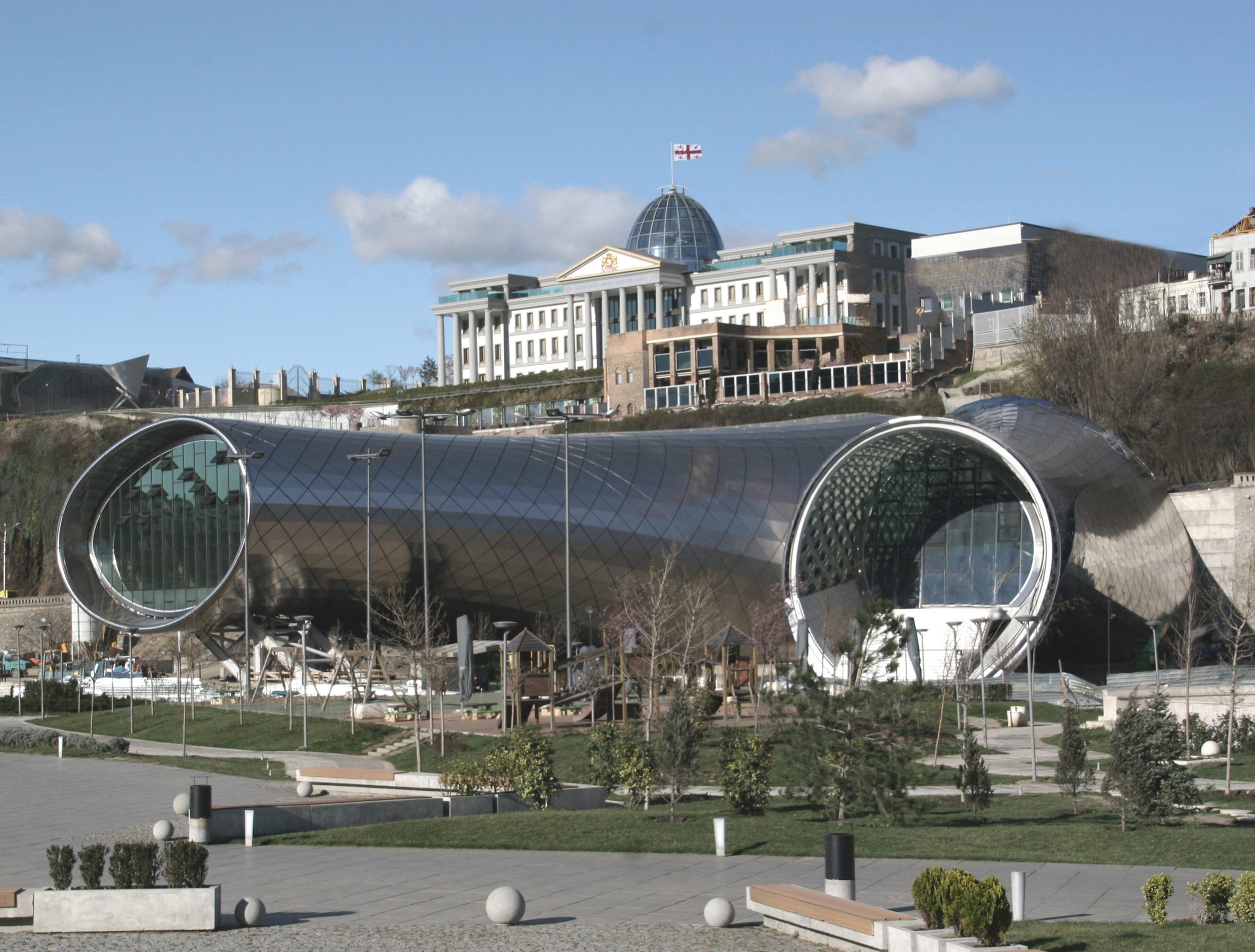 Studio Fuksas-designed Rike Concert Hall in Tbilisi set to be demolished dezeen debate