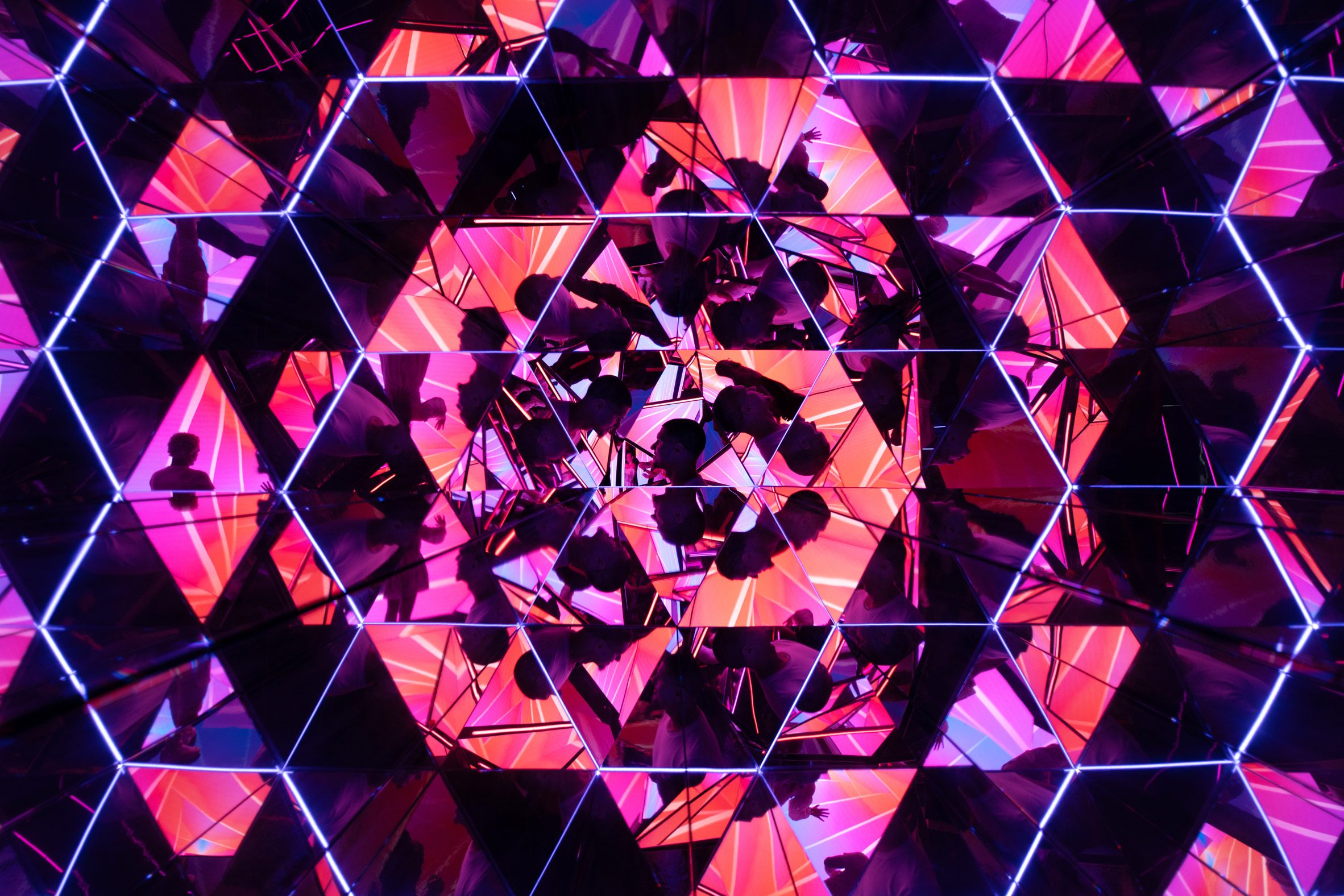 View of kaleidoscope