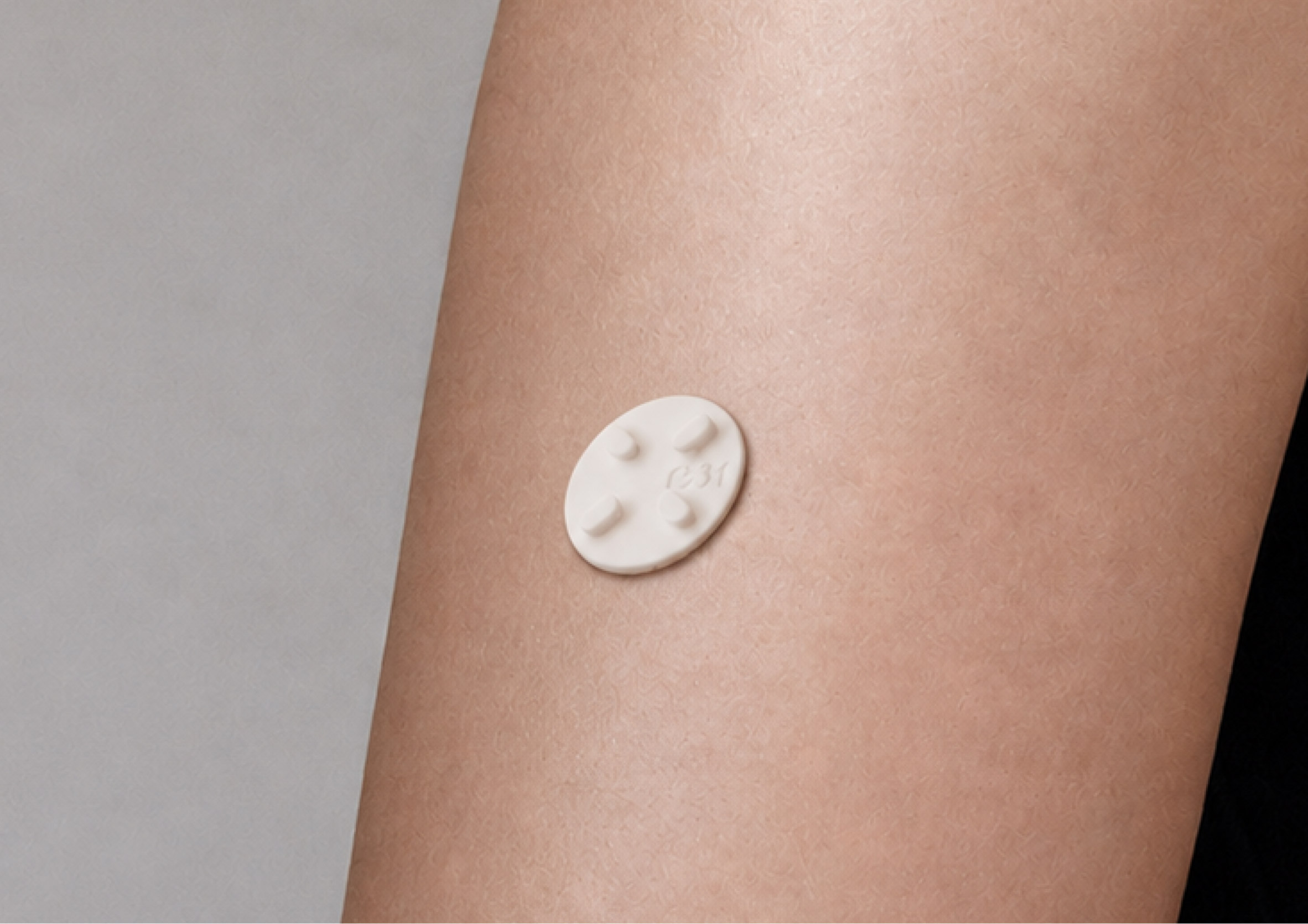 Microdot tattoo patch