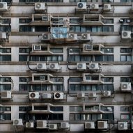 Building fixed with air-conditioning units