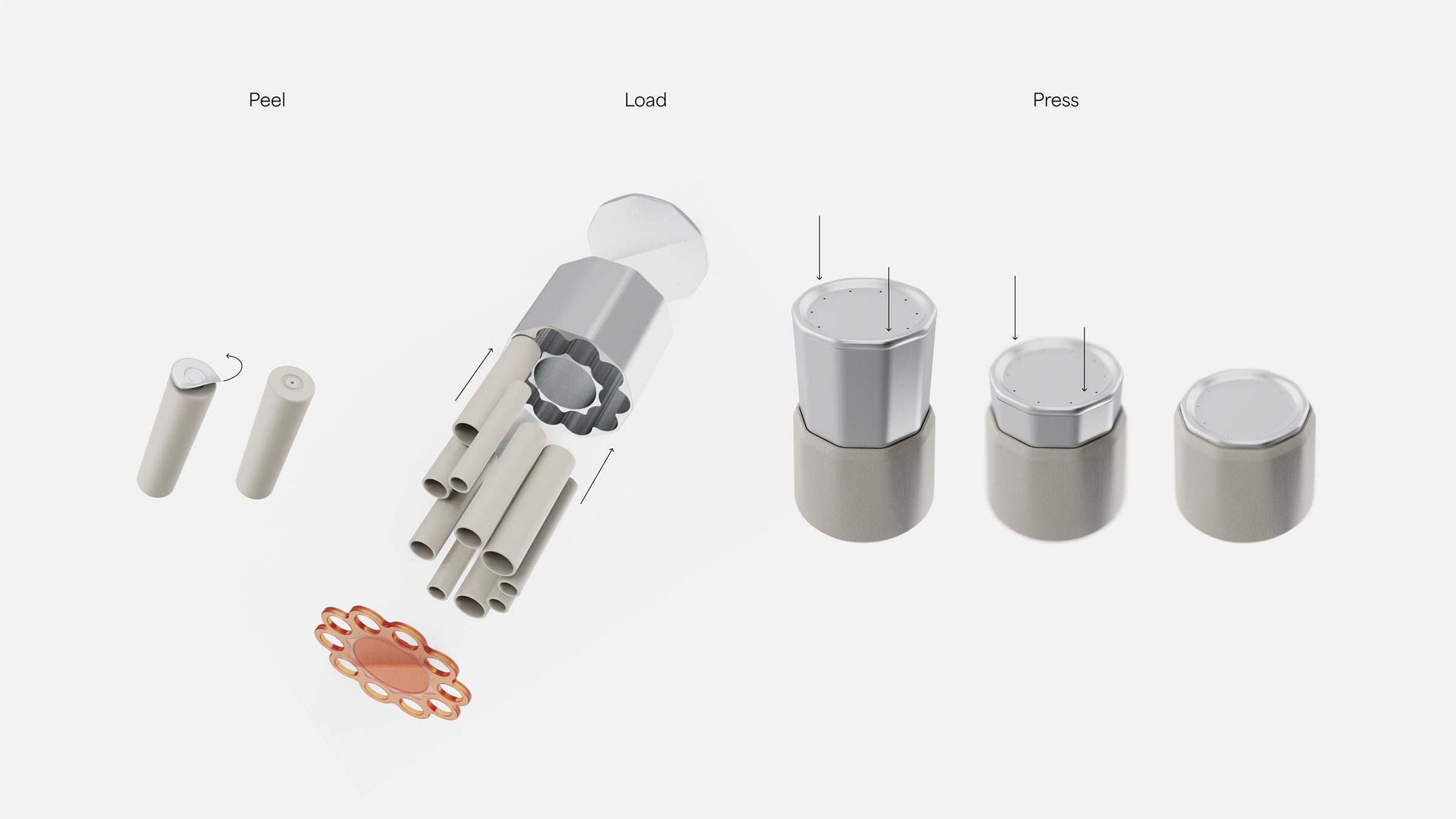 Biodegradable cartridges
