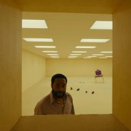 A still from A24 film Backrooms