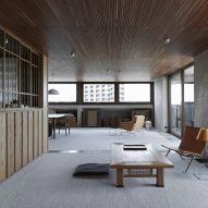 Shakespeare Tower apartment by Takero Shimazaki Architects