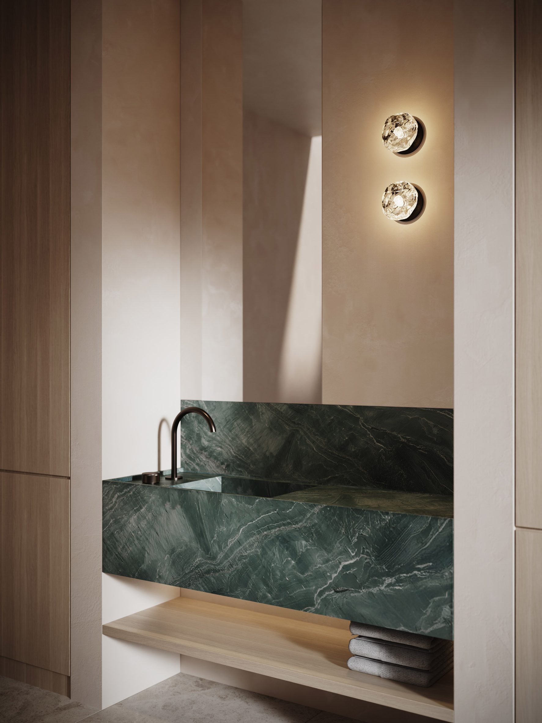 Flo wall light by Soktas