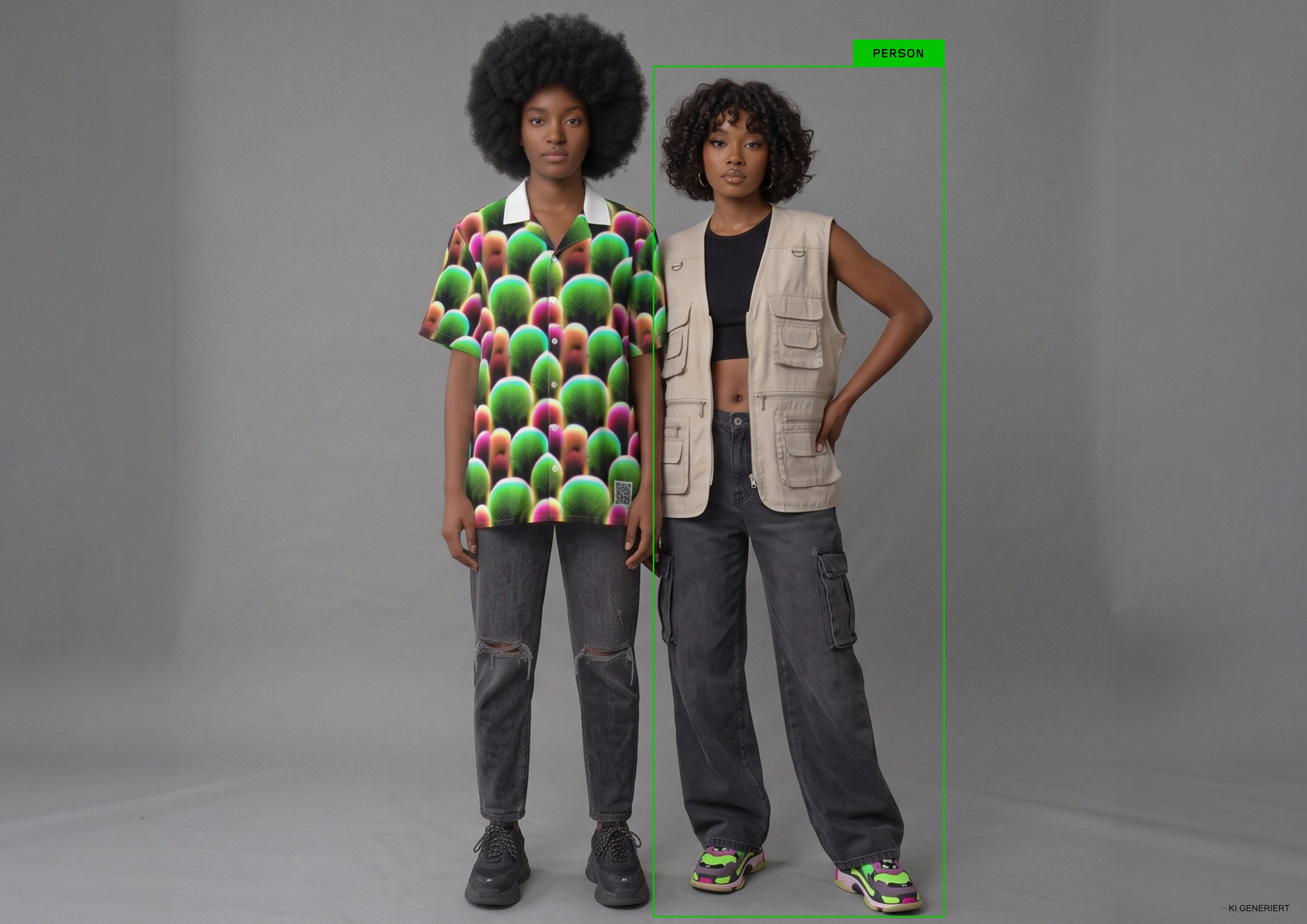 AI video surveillance defense shirt