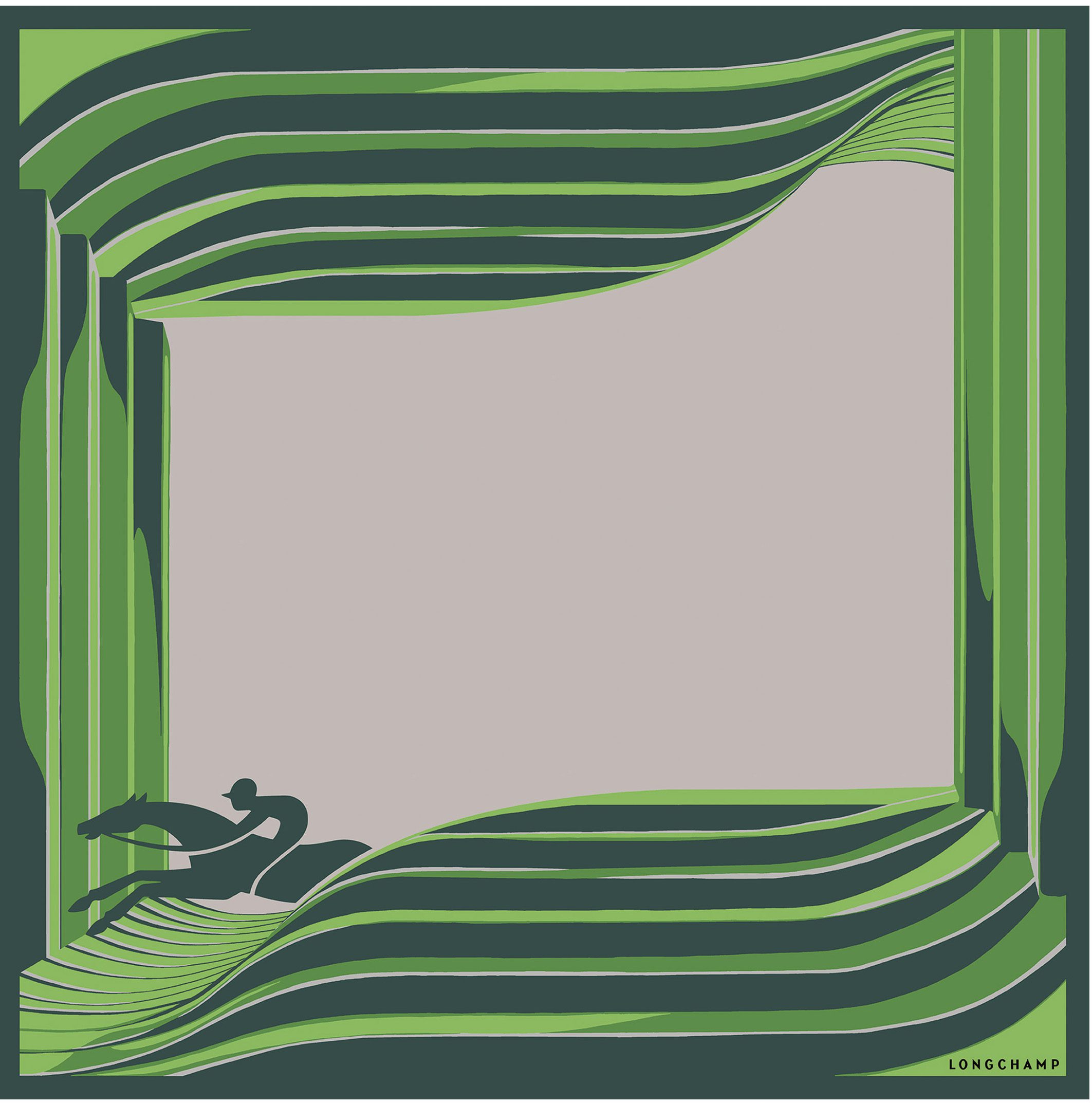 Green scarf