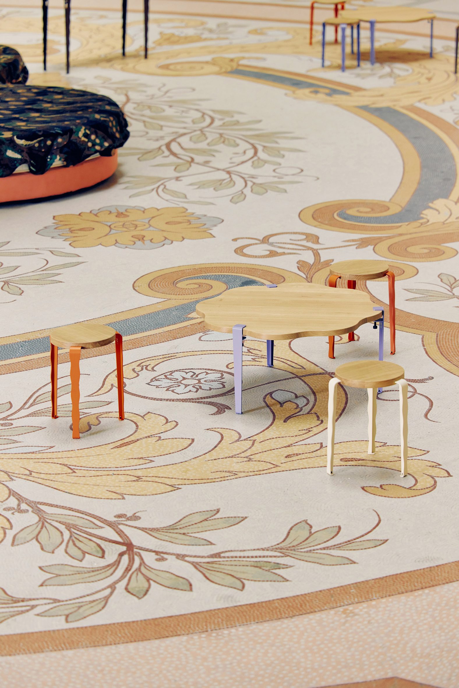 Installation by Unchronia at the Grand Palais for Paris Design Week