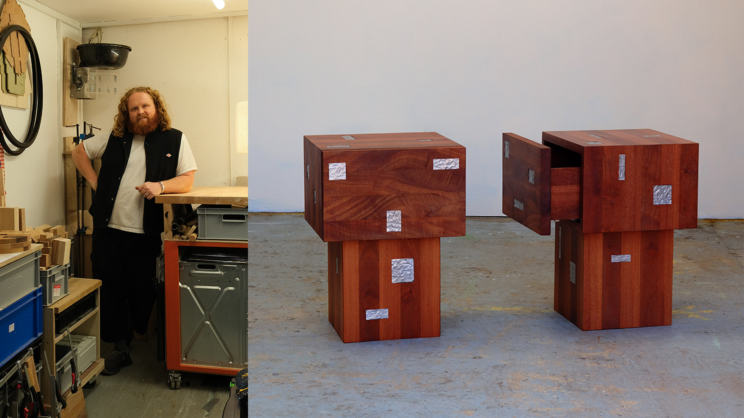 Portrait and stool designs by ThisIsByron