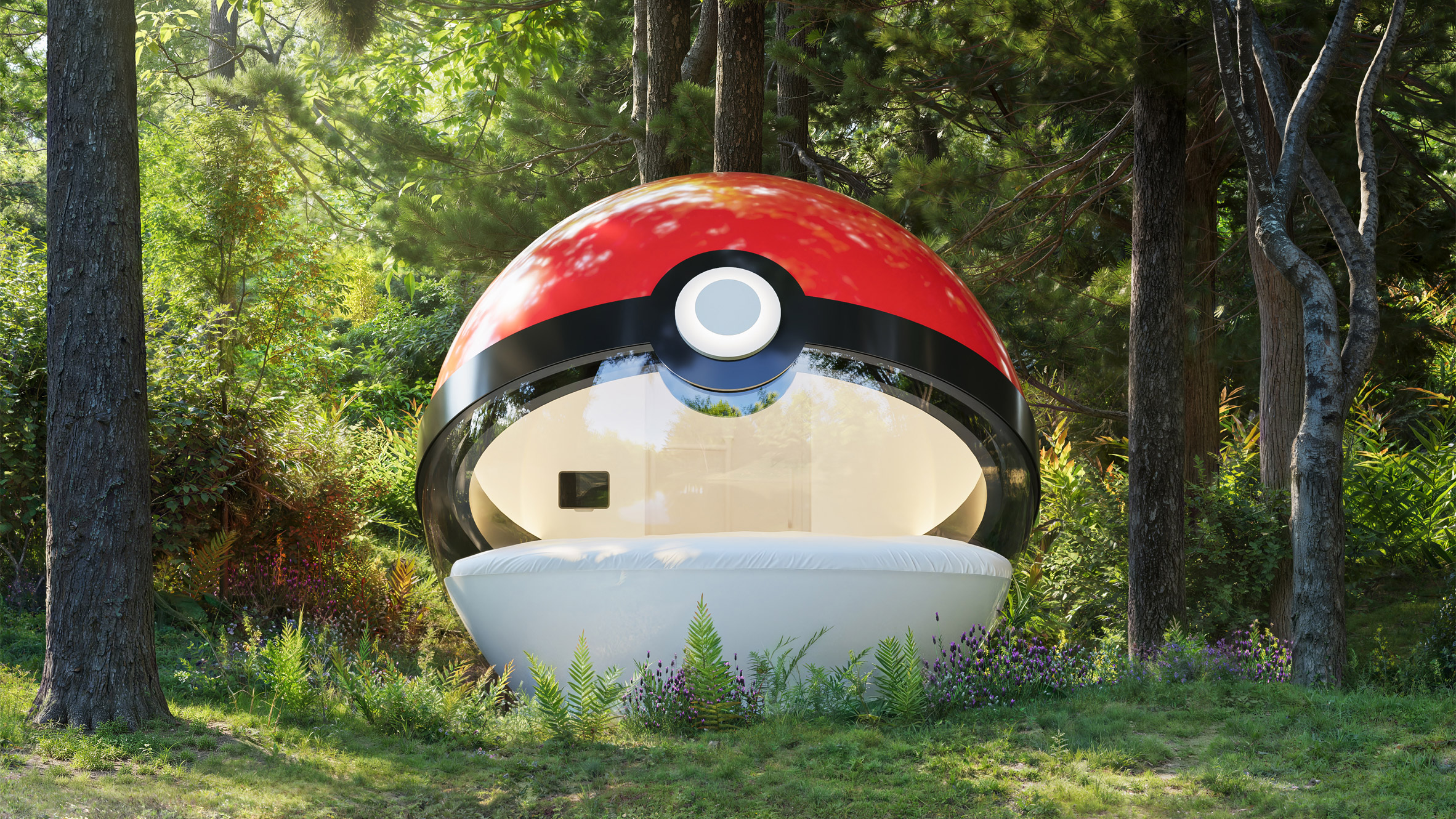 Poké Ball-Themed Hotel by Not A Hotel