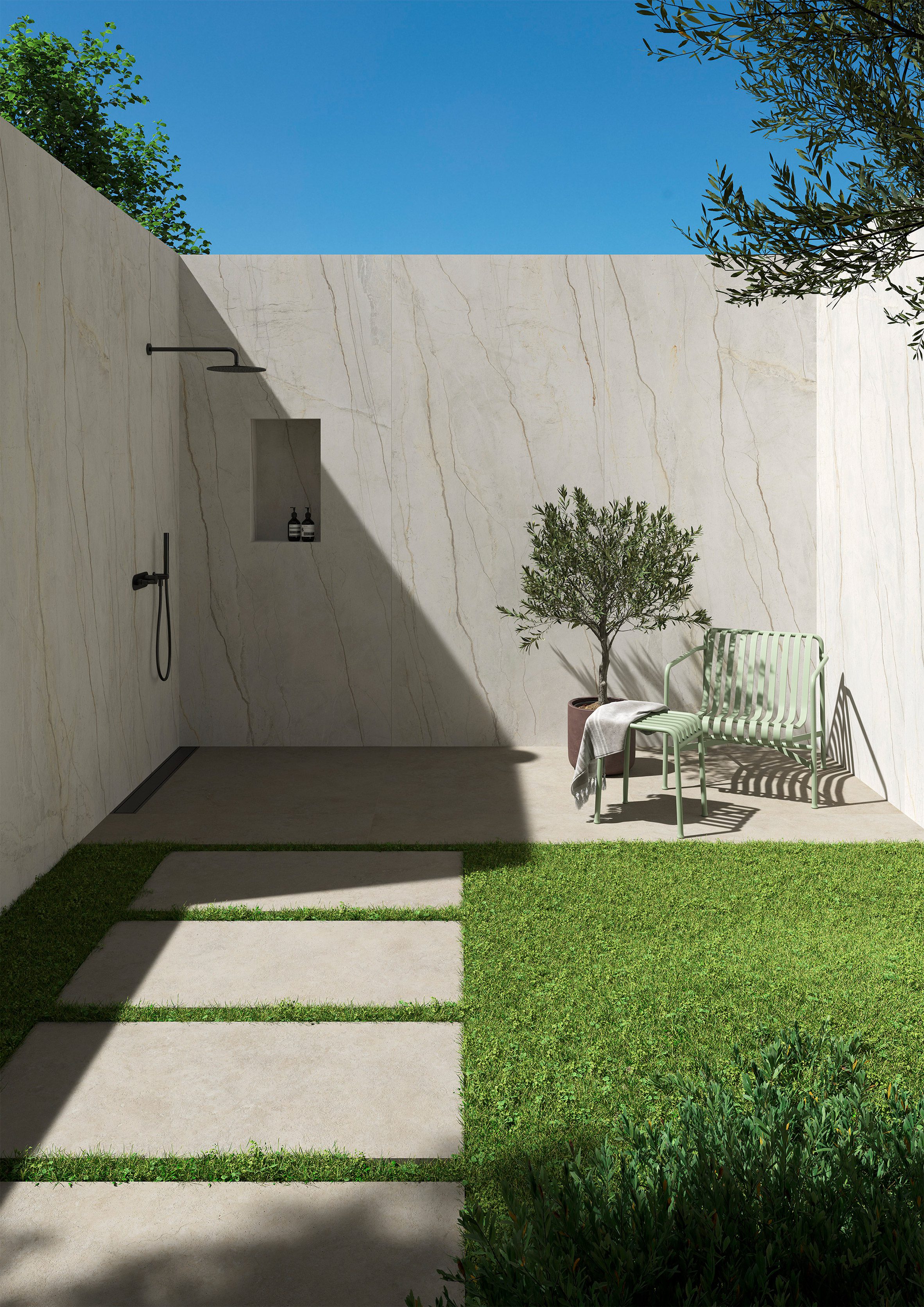 Mystone Tivoli tiles by Marazzi