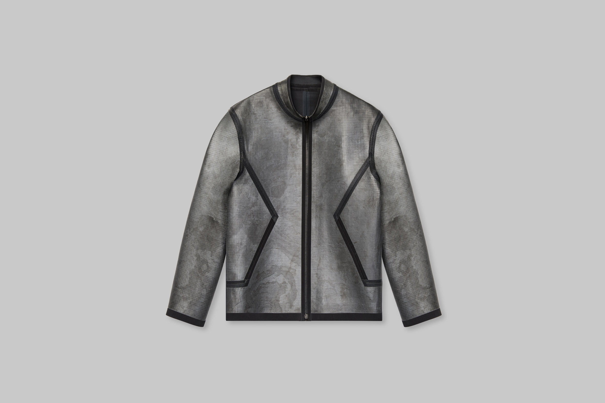 Jacket made form slate squares